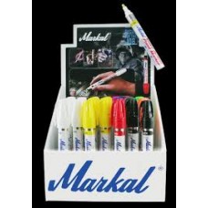 Универсальный маркер с жидкой быстросохнущей краской Markal SL.100 Display 32 шт 199001
