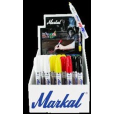 Набор профессиональных маркеров на основе жидкой краски для маркировки жирных и грязных поверхностей Markal Pro-Line HP ,Золотой 96972, 32 шт 199005