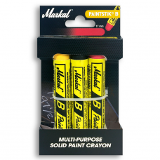 Набор маркеров Markal RETAIL PACK B Paintstik, 1 x Желтый,1 x Черный,1 x Красный 22254