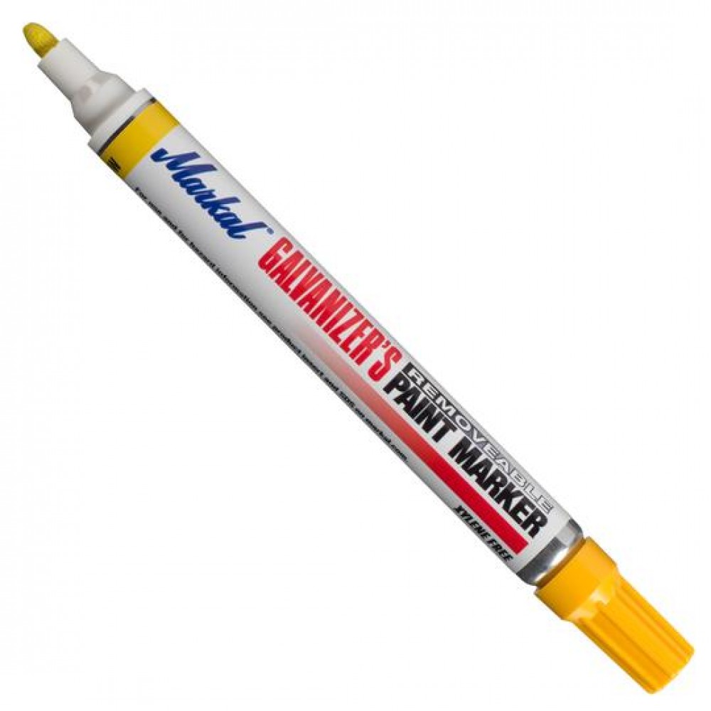 Смываемый маркер для цинкования Markal Galvanizer's Removable Marker, Желтый 28786