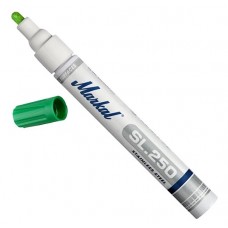 Маркер с жидкой быстросохнущей краской для сложных поверхностей Markal SL 250, Зеленый 31200529