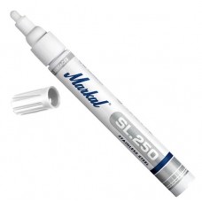 Уникальный быстросохнущий маркер на основе жидкой краски , для нержавеющей стали Markal SL.250 PMUC Paint Marker, Белый 31600129