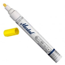 Уникальный быстросохнущий маркер на основе жидкой краски , для нержавеющей стали Markal SL.250 PMUC Paint Marker, Желтый 31600229