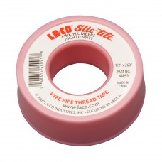  Уплотнительная лента с добавкой тефлона Markal Slic-tite PTFE THREAD TAPE 1/2" x 260" ,Розовый 44095