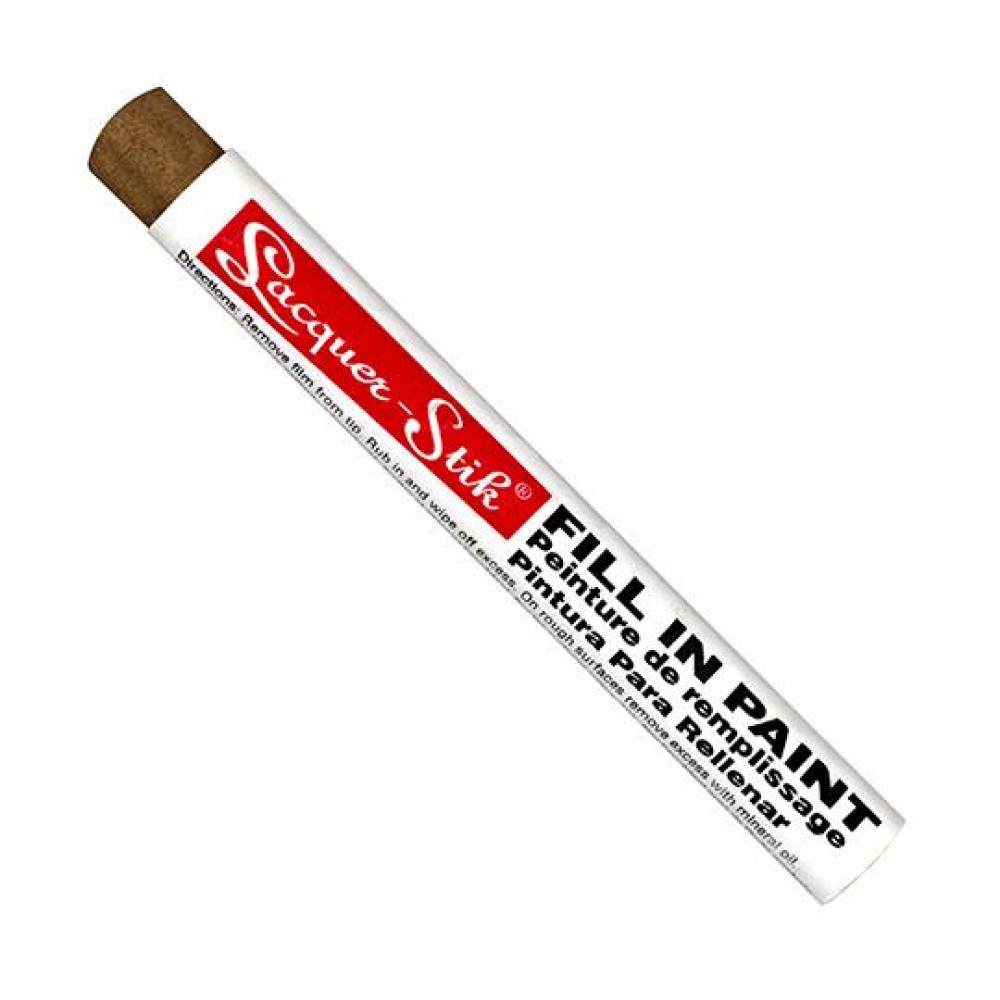 Маркер - карандаш с твердой краской для маркировки на металле Markal Lacquer-Stik, Золото 51131