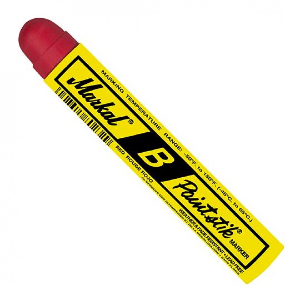 Универсальный маркер Markal B Paintstik Красный 80222
