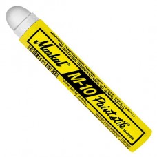 Маркер на основе твердой краски для операций отжига и термообработки Markal M-10 Paintstik, Белый 82020