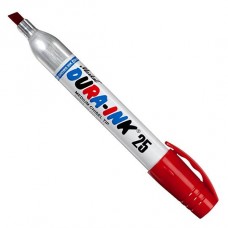 Универсальный перманентный маркер с клиновидным наконечником Markal Dura-Ink 25, Красный 96222
