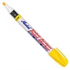 Маркер с жидкой быстросохнущей краской Markal Valve Action Paint Marker Medium Bullet Tip, Желтый 96801