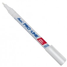 Промышленный перманентный тонкий маркер для точной маркировки на основе жидкой краски Markal Pro-Line Fine, Белый 96871