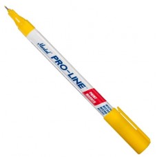 Перманентный сверхтонкий маркер для точной маркировки на основе жидкой краски Markal Pro-Line Micro, Желтый 96889