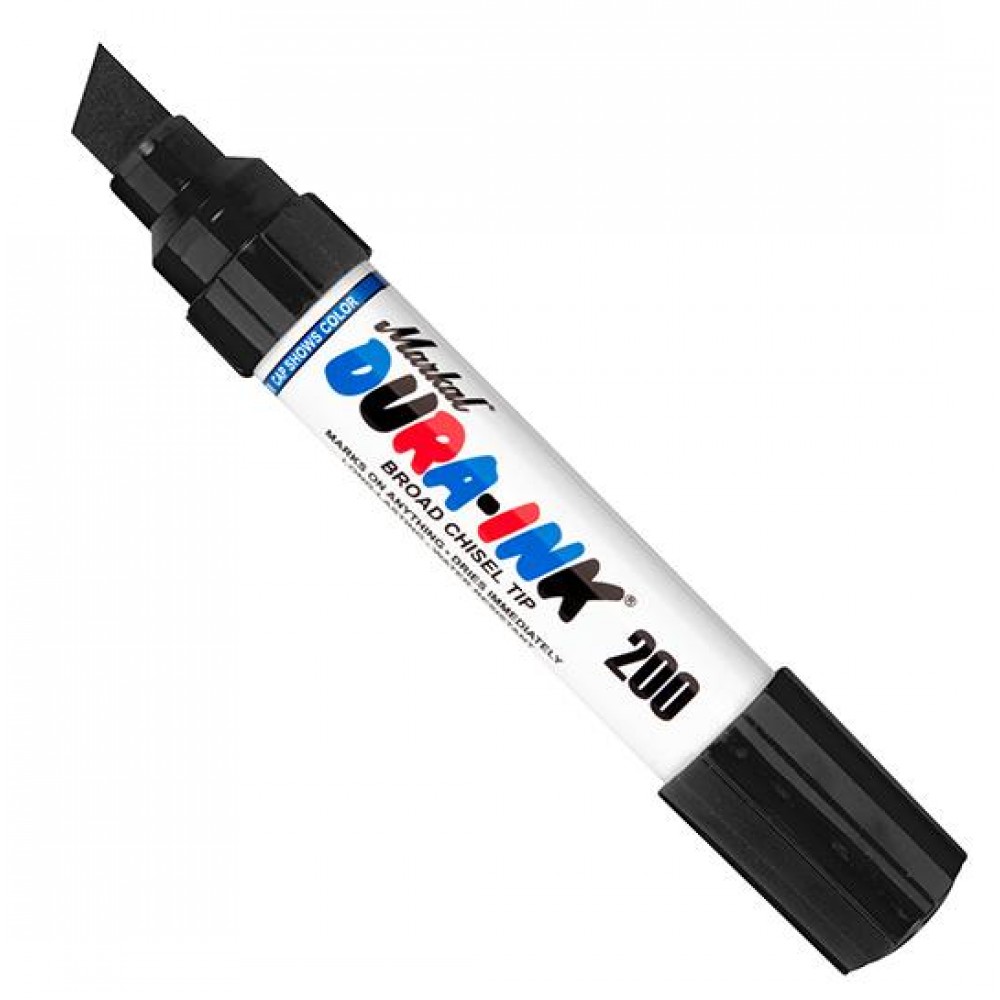 Перманентный маркер с чернилами Markal Dura-Ink 200,Черный 96917