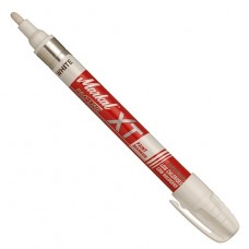 Маркер с жидкой быстросохнущей краской для неровных поверхностей Markal Pro-Line XT, Белый 97250