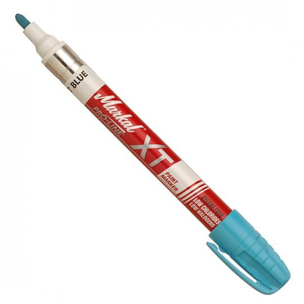 Маркер с жидкой быстросохнущей краской для неровных поверхностей Markal Pro-Line XT, Голубой 97259