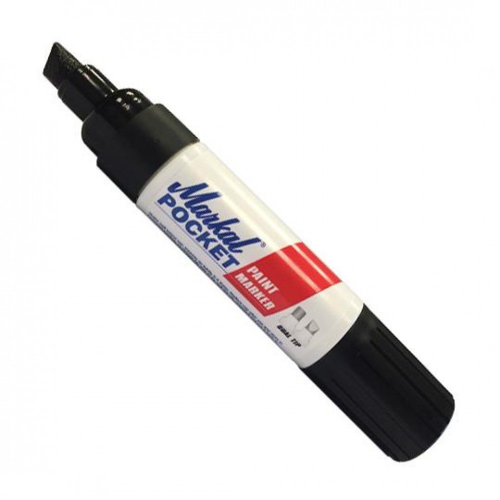 Перманентный маркер на основе быстросохнущей жидкой краски, Markal Pocket Paint Marker,Черный 97503