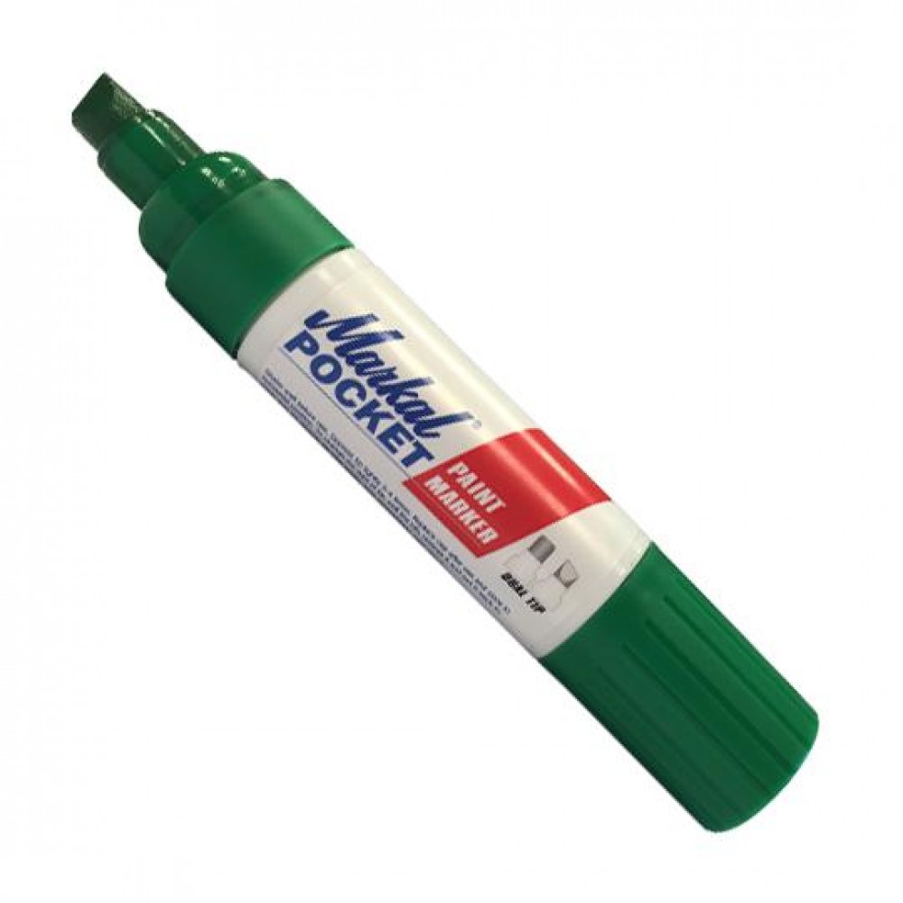 Перманентный маркер на основе быстросохнущей жидкой краски, Markal Pocket Paint Marker,Зеленый 97504