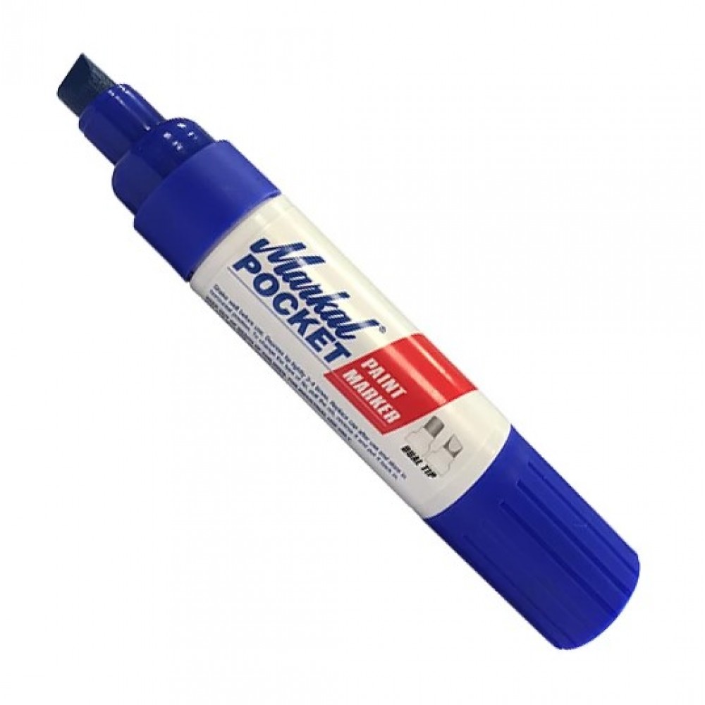 Перманентный маркер на основе быстросохнущей жидкой краски, Markal Pocket Paint Marker, Синий 97505