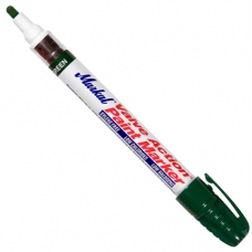 Маркер с жидкой быстросохнущей краской Markal Valve Action Paint Marker Medium Bullet Tip, Зеленый 96806